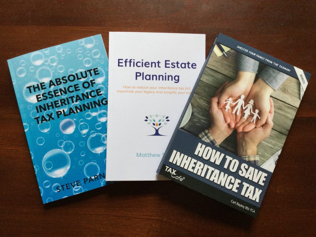 the three best books on Inheritance Tax / IHT